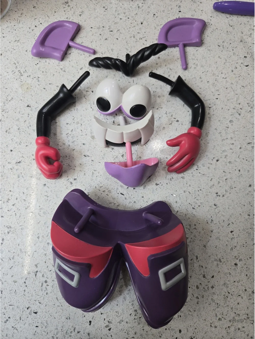 Mr. Potato Head Vampire Pumpkin Push ins